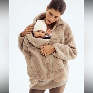 H&M mommy and baby teddy jacket